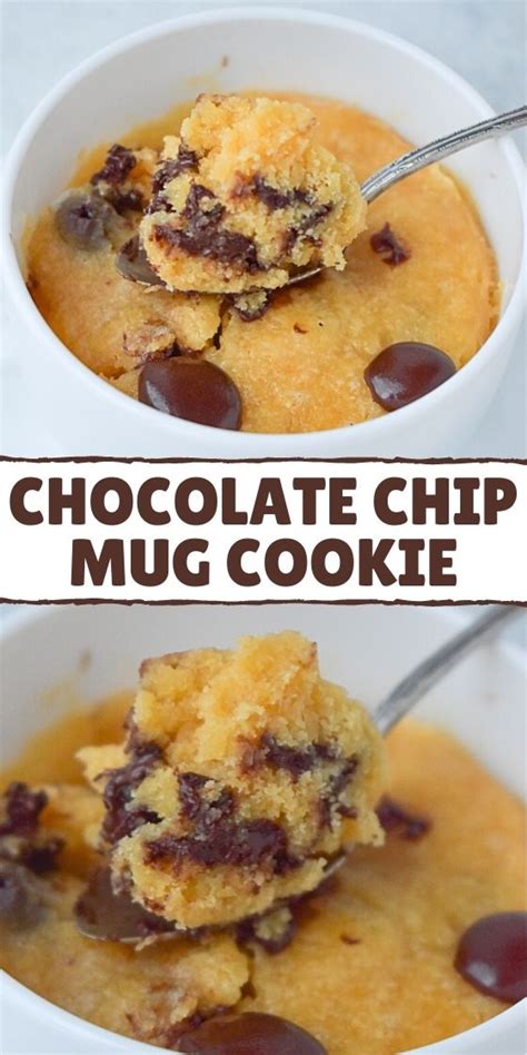 1-(Minute) Microwave Chocolate Chip Cookie Recipe