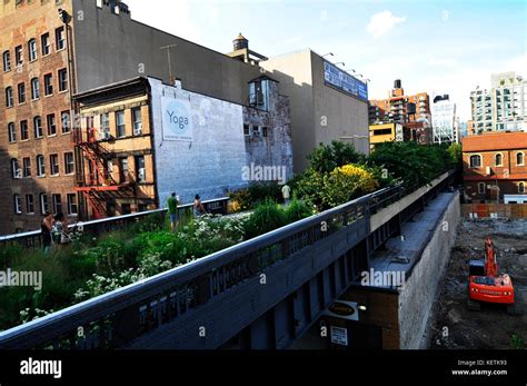 The High Line Park in Manhattan, New York Stock Photo - Alamy