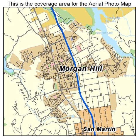 Morgan Hill California Map | Map Of Canada