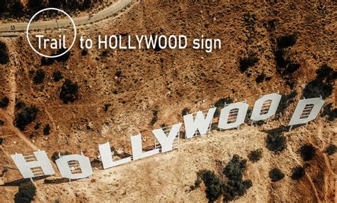 Trail to Hollywood sign