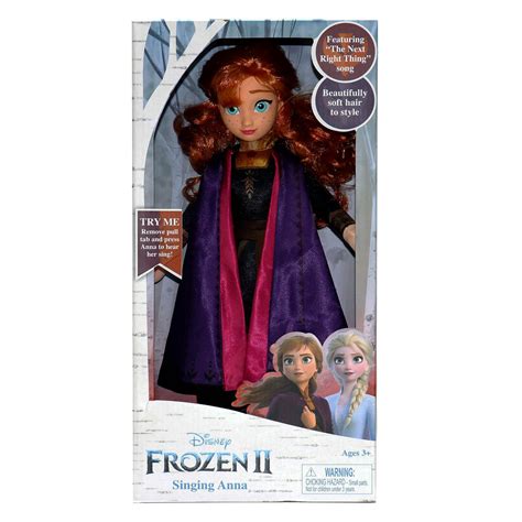 Disney Frozen 2 Singing Anna Plush Doll