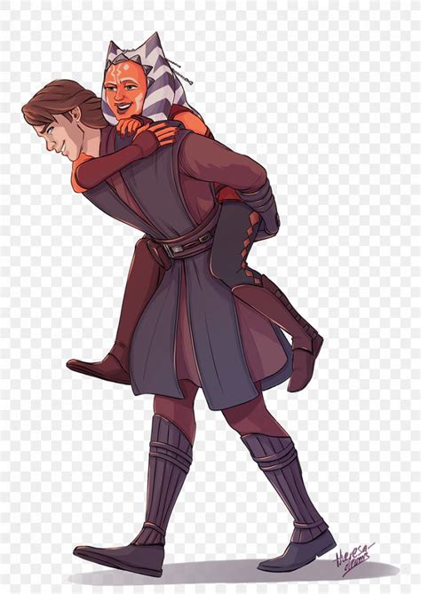 Anakin Skywalker Ahsoka Tano Obi-Wan Kenobi Star Wars: The Clone Wars ...