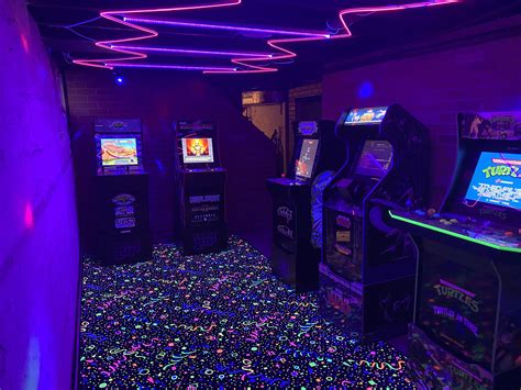 Almost done with my basement remodel, we decided to recreate an arcade ...