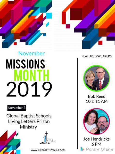 Missions Month | Bible Baptist Church