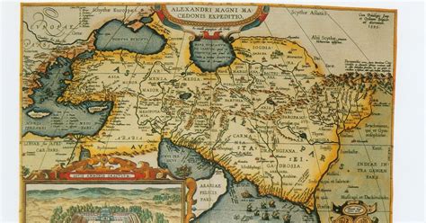 Old Maps, Expeditions and Explorations: THE CONQUESTS OF ALEXANDER THE ...