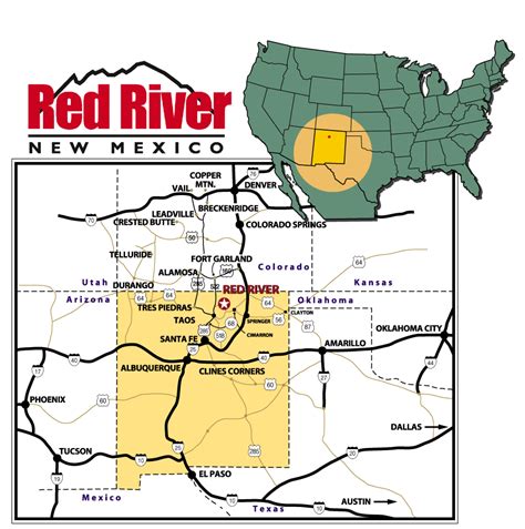 Red River New Mexico Map - Get Latest Map Update