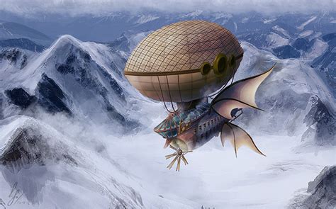 Airship Vehicle Concept Inspiration Gallery