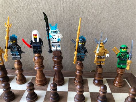 Magnetic Ninjago Chess Set - Etsy