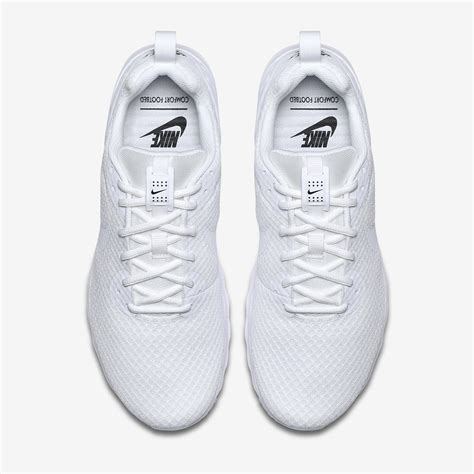 Nike Mens Air Max Motion Low Running Shoes - White - Tennisnuts.com