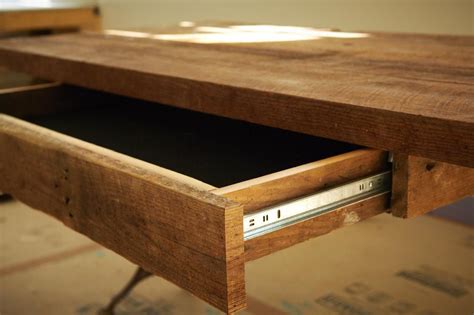 How to Build a Drawer Under a Table - Nathaniel Famand