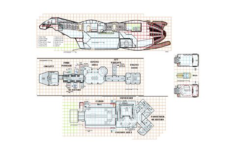 Serenity Firefly Floorplan by Radwulf59 on DeviantArt