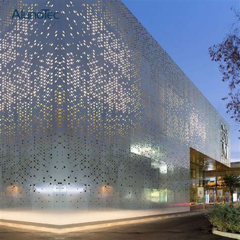 China Perforated Metal Cover Aluminum Facade Panel for Exterior - China ...