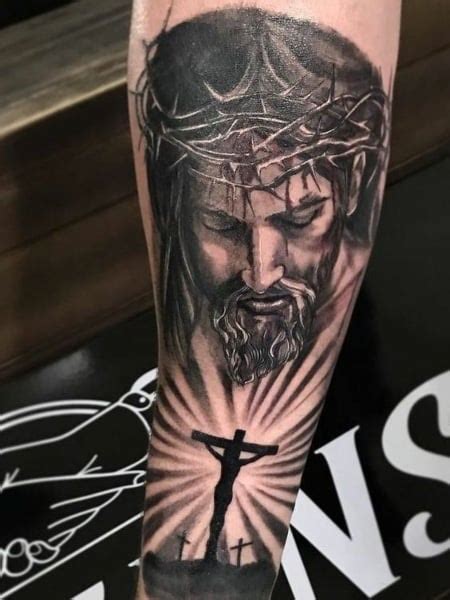 Jesus On The Cross Tattoos