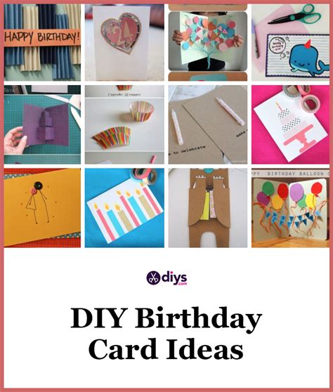 Cute DIY Birthday Card Ideas That Are Fun And Easy To Make ...