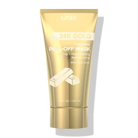 24K Gold Firming Peel Off Face Mask – Azure Skincare