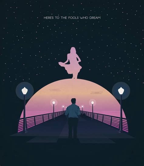 La La Land--Fan Art | Here's to the fools who dream, Fan art, La la land