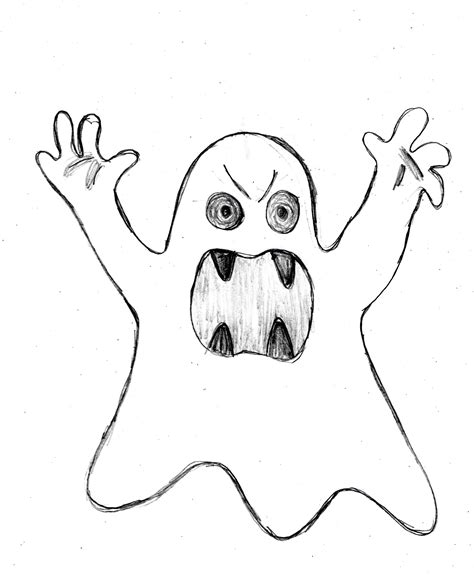 Ghost drawing tutorial http://drawingmanuals.com/manual/how-to-draw-a ...