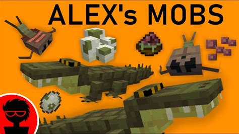 Minecraft Mods : Alex's Mobs 1.19.3 (Freshwater Update) - YouTube