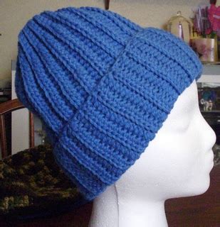 Ravelry: Crochet Ribbed hat pattern by Elizabeth Ham