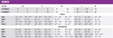 Nike Swimsuit Size Chart