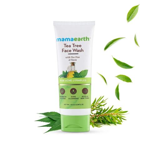 Mamaearth Face Wash Tea Tree - 100ml - The MG Shop