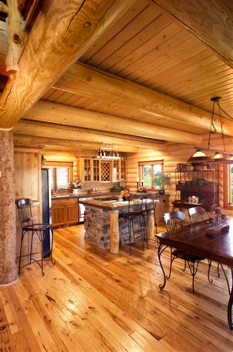 Interiors | Yellowstone Log Homes