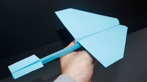 How to make a Paper Airplane that flies Far | Avião de papel, Como ...