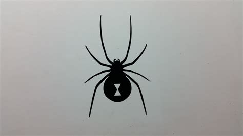 Black Widow spider symbol vinyl decal sticker several sizes