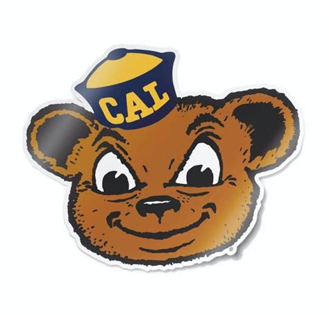 University of California-berkeley Vintage Bear Car Decal | Etsy