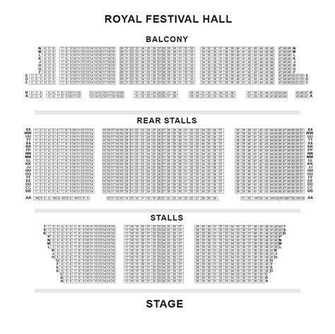 Royal Festival Hall Seating Plan - - London Box Office