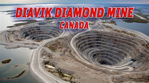 The Giant Holes: Diavik Diamond Mine, Canada #Vendora - YouTube