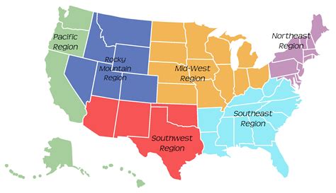 Virtual Field Trip - Regions of the U.S. in Song!