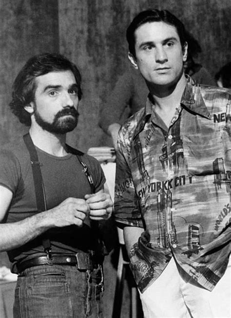 Martin Scorsese and Robert De Niro filming New York, New York | Martin ...