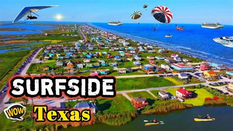 Surfside Beach |Tour Texas |Drone Footage - YouTube