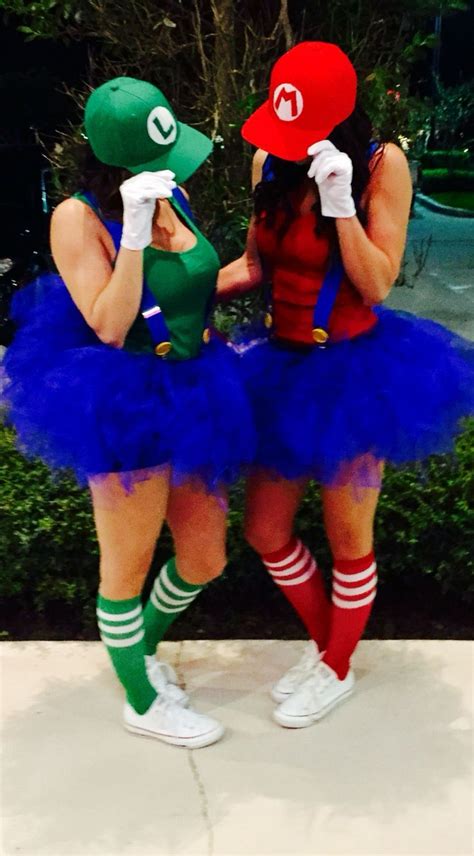 Mario and Luigi Costume for women | Diy halloween costumes for women ...