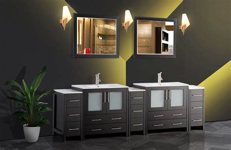 Modern Bathroom Sink Cabinets Vanity Art 42" Single Sink Bathroom ...