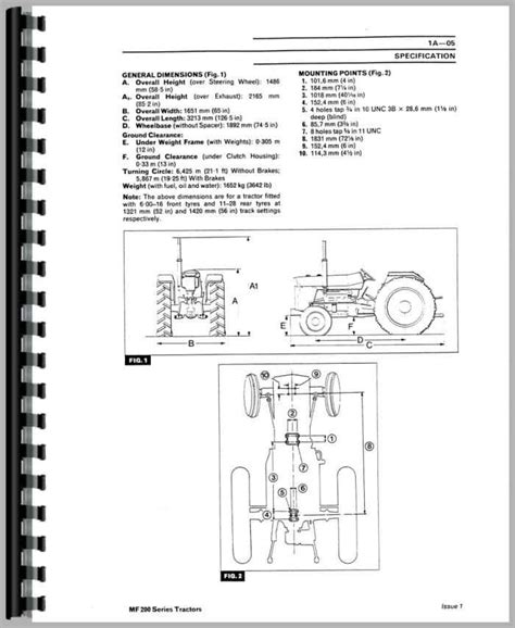 Massey Ferguson 240 Tractor Service Manual