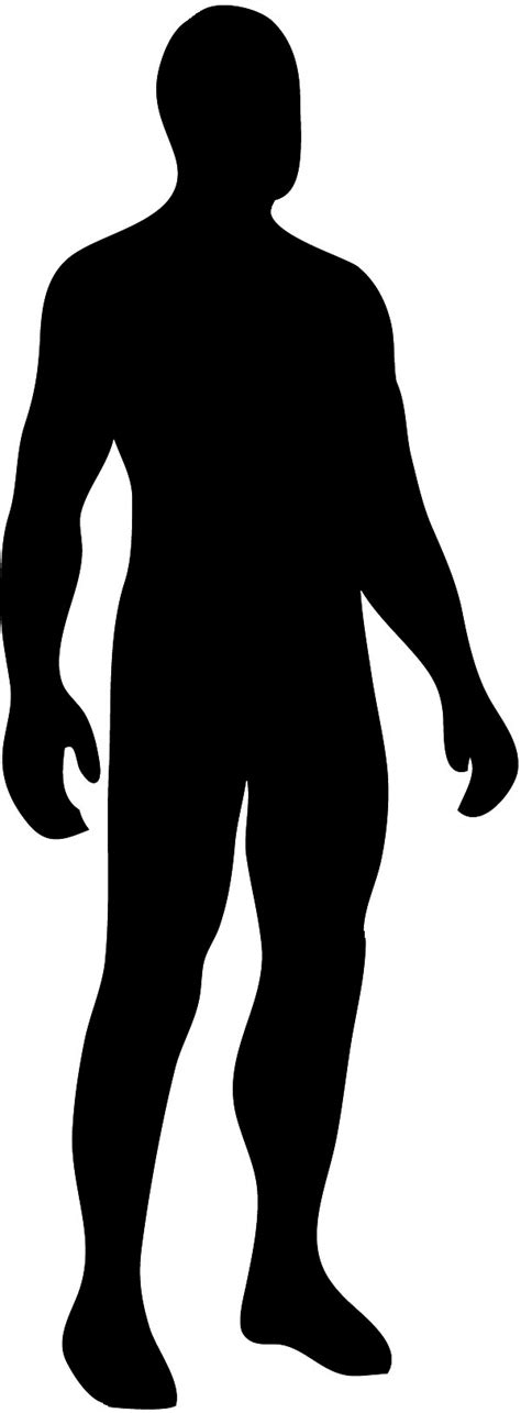 Human Outline Walking - ClipArt Best