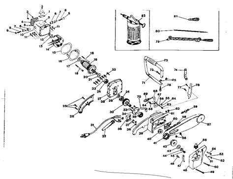 Craftsman S160 Chainsaw Parts Diagram