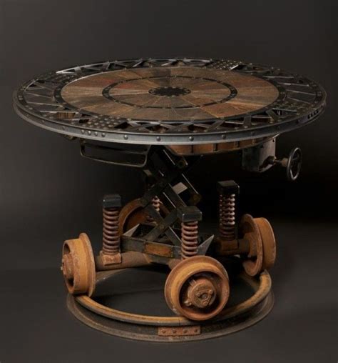 Bringing Steampunk Style To Your Living Room With A Coffee Table ...