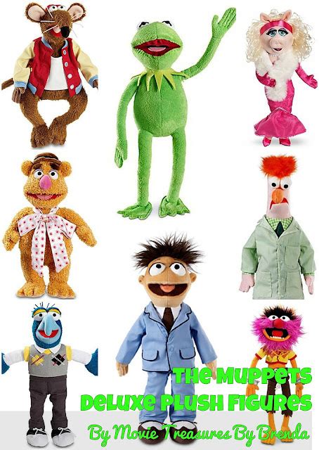 Movie Treasures By Brenda: The Muppets Exclusive Deluxe Plush Toys