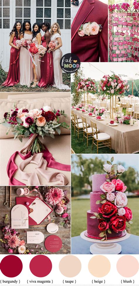 Viva Magenta Wedding Ideas ― How To Use Pantone's Colour Of The Year 1 ...