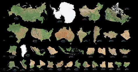 Seven Largest Countries Of The World