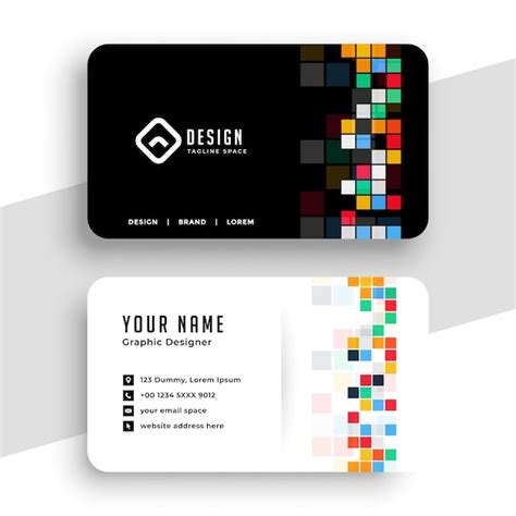 Creative business card Vectors & Illustrations for Free Download | Freepik