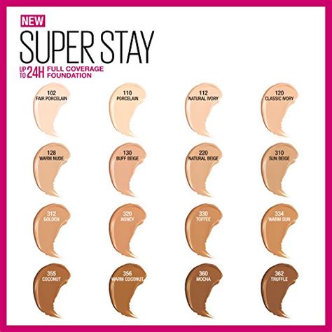 » Maybelline Super Stay Full Coverage Foundation, Porcelain, 1 fl. oz.