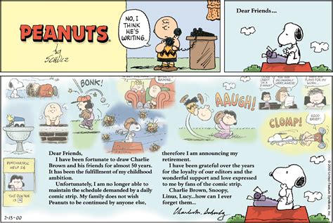 Peanuts Comic Strip Collage