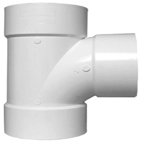 Diameter inch PVC Adapter Sanitary Tee T Pipe Fitting Plumbing Repair ...