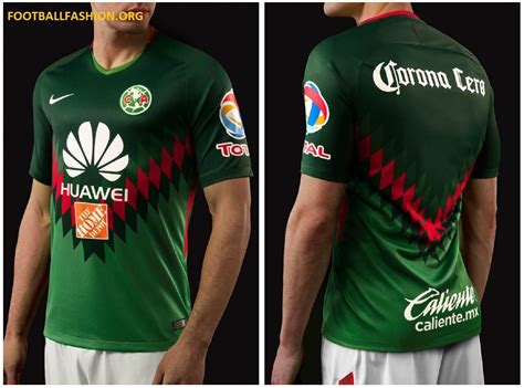 Club América 2018 Nike Green Mexico Soccer Jersey, Shirt, Football Kit ...