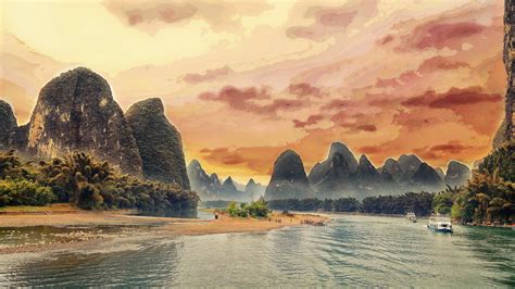 Chinese Landscape Wallpaper