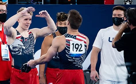 U.S. gymnasts finish fifth in men's team final at 2020 Tokyo Olympic ...